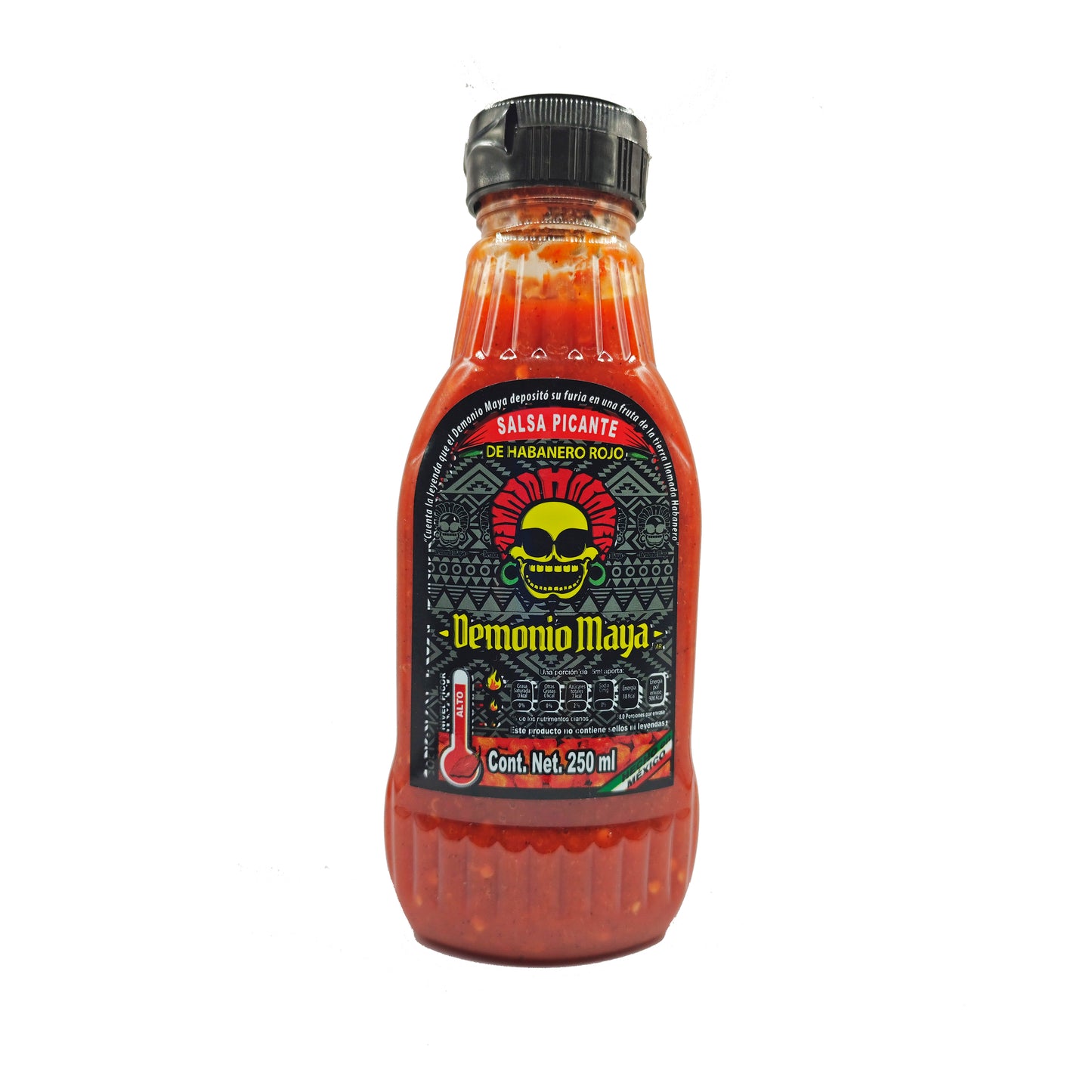 12 Salsas Habanero Rojo - Demonio Maya